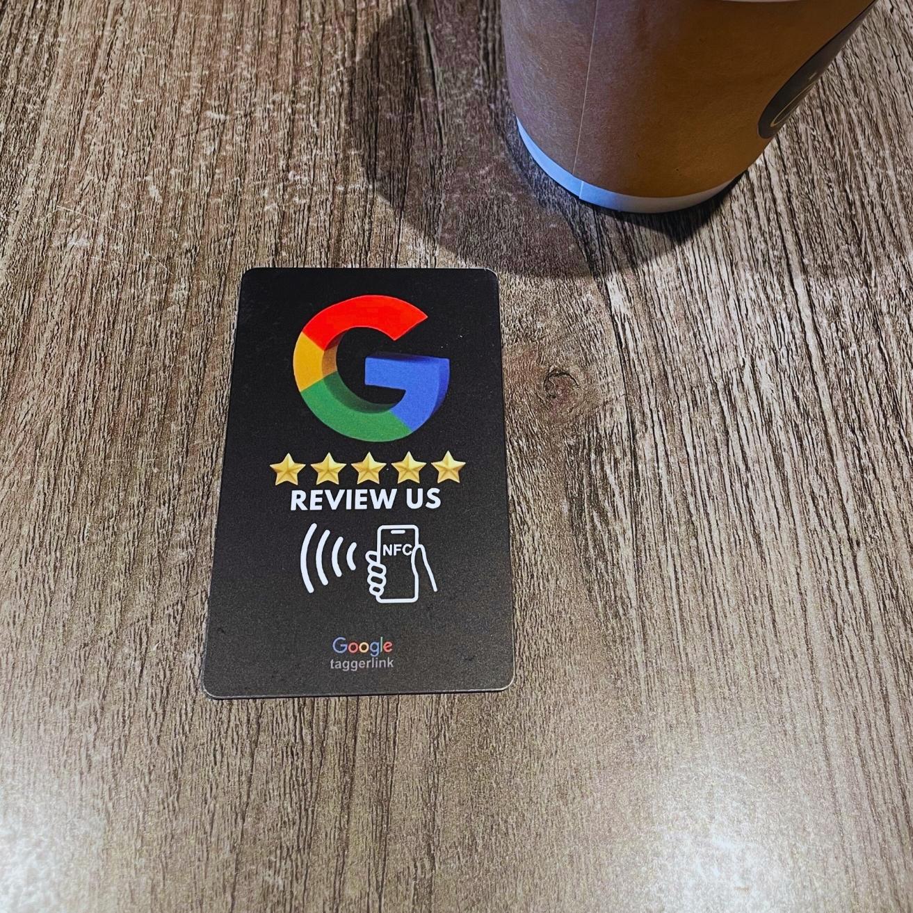 Google Review "Mi" Card