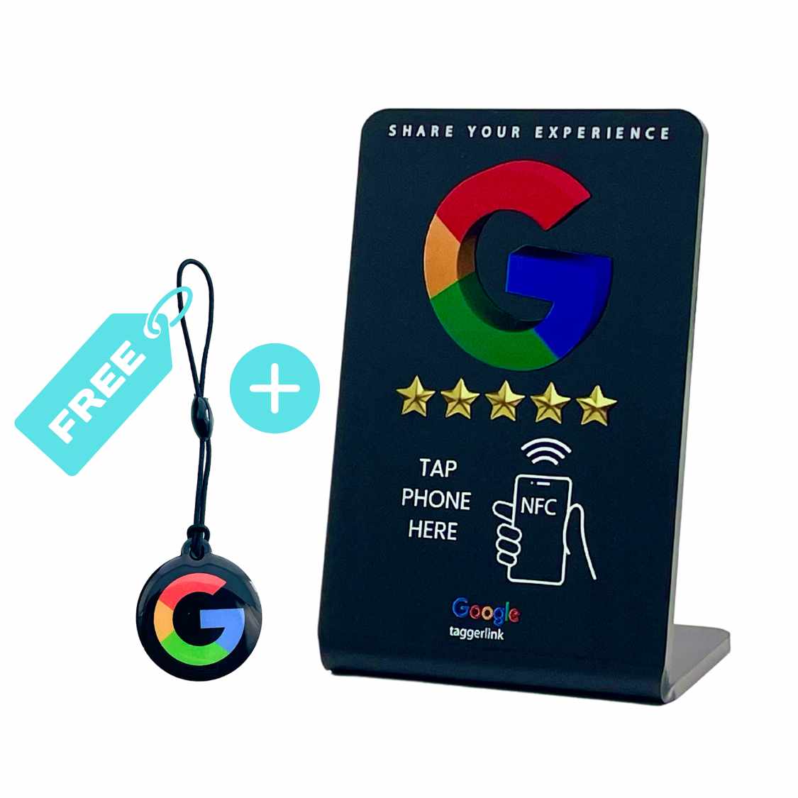 Google Review "Hi" Stand